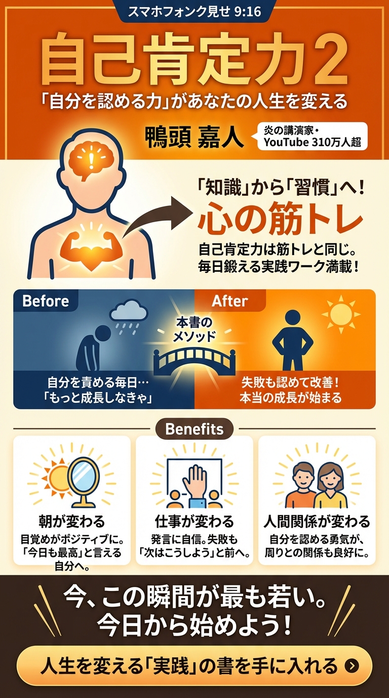 自己肯定力 2 インフォグラフィック