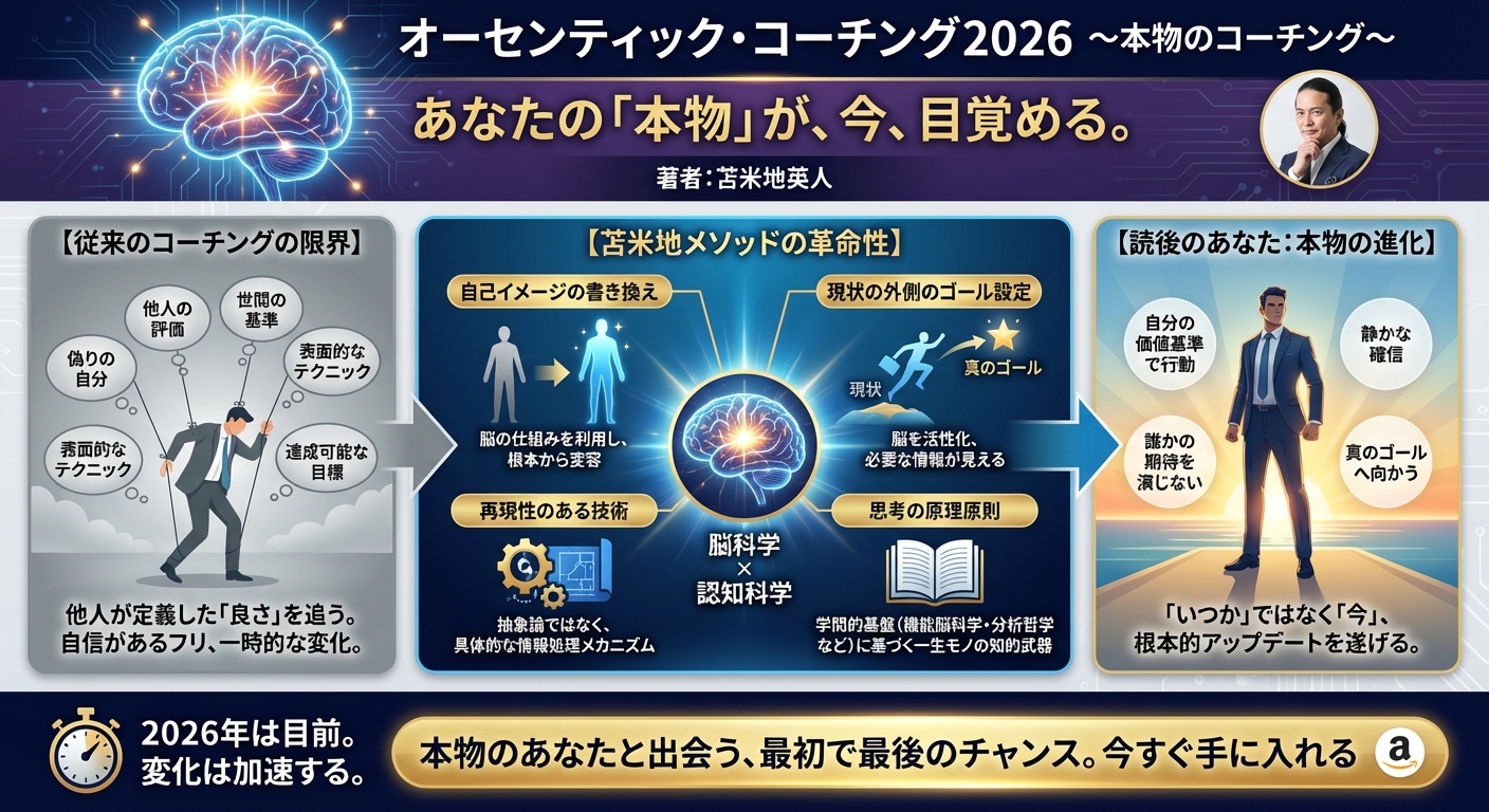 オーセンティック・コーチング2026～本物のコーチング～ インフォグラフィック